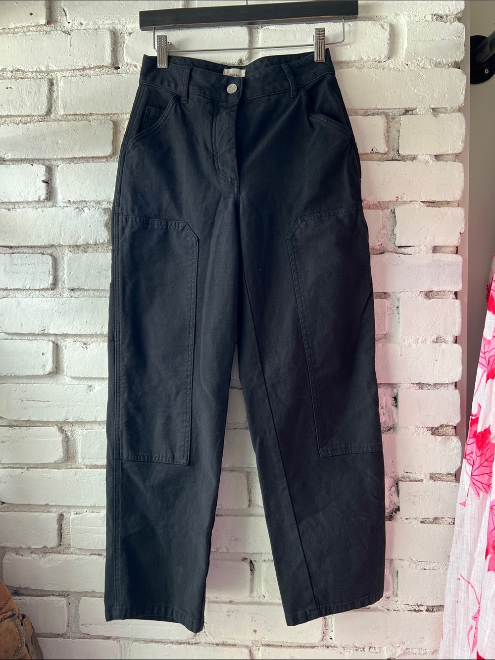 Wilfred free Black High-Rise Utility Pants cargo pants